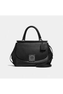 Coach Black Top Handle Satchel